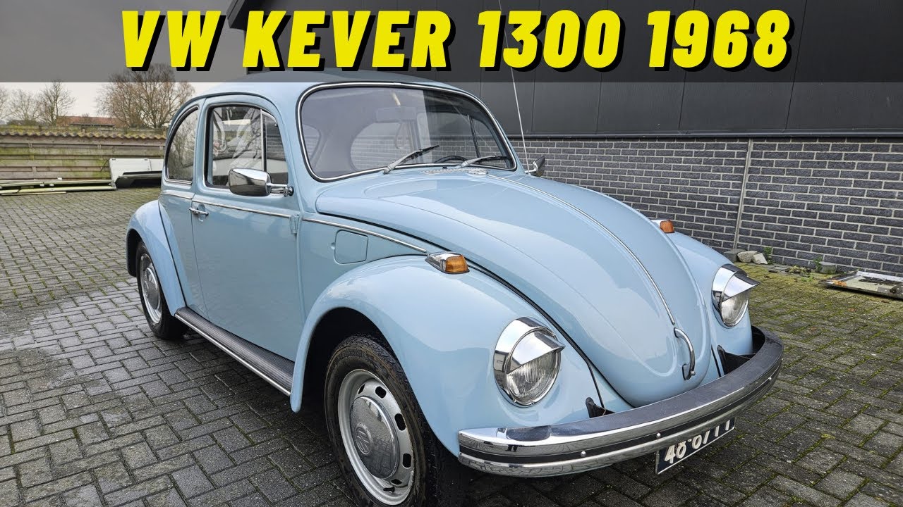VOLKSWAGEN KEVER [BEETLE] 1300 1968 OLDTIMER CLASSIC CAR TE KOOP FOR SALE