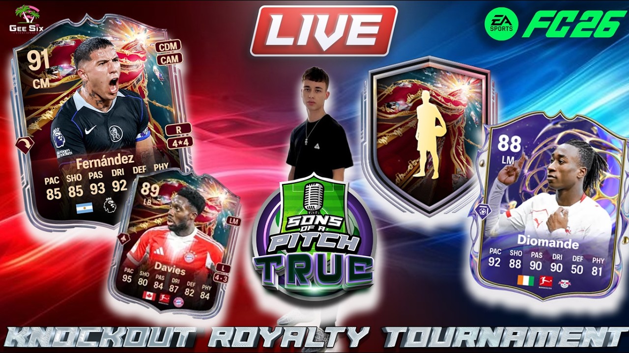 LIVE FC 26 Knockout Royalty Tournament | SOP True Competes for Glory!