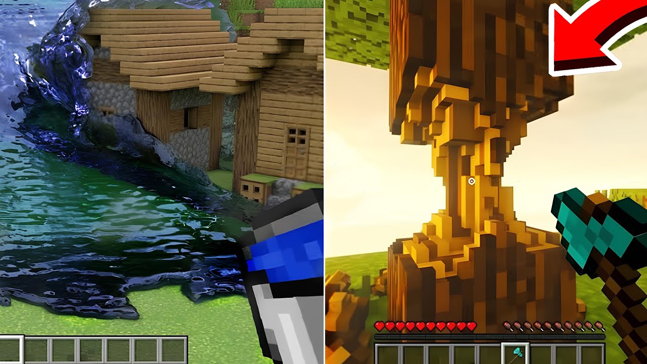 Я ПРОТЕСТИРОВАЛ НЕЗАКОННУЮ РЕАЛИСТИЧНУЮ ФИЗИКУ В MINECRAFT