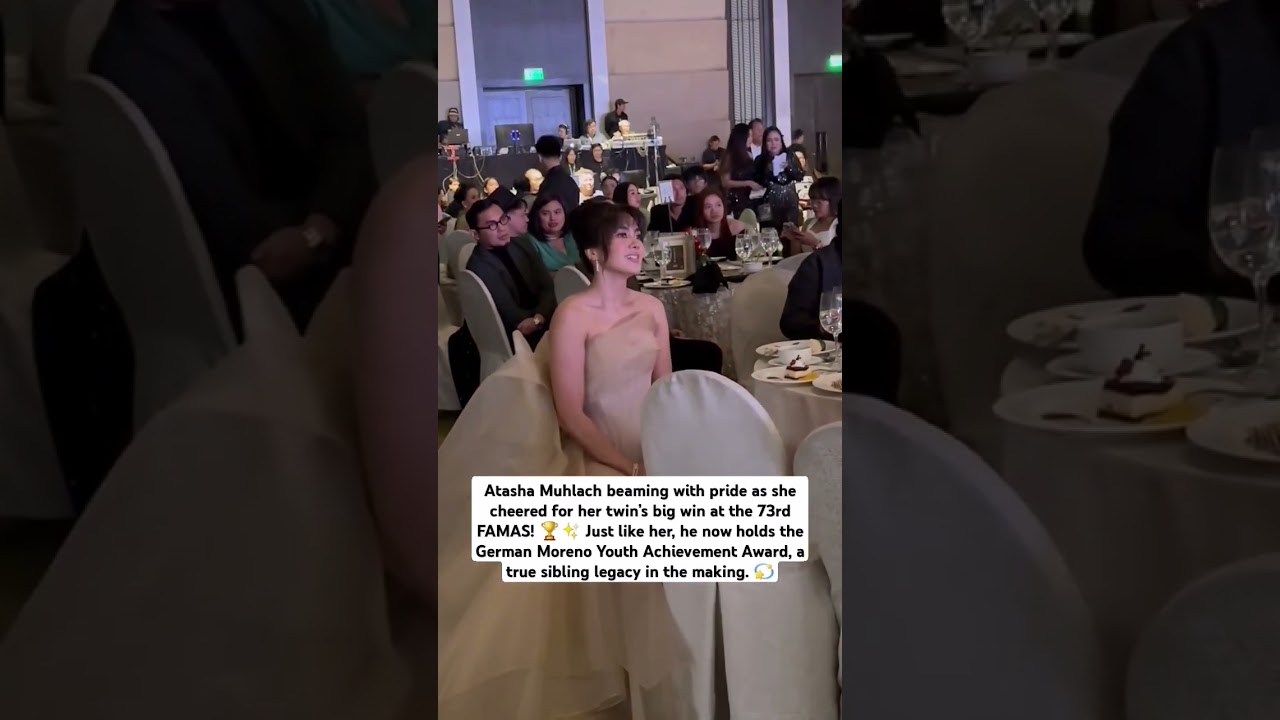 Atasha Muhlach beaming with pride as she cheered for her twin&rsquo;s big win at the 73rd FAMAS! 🏆✨