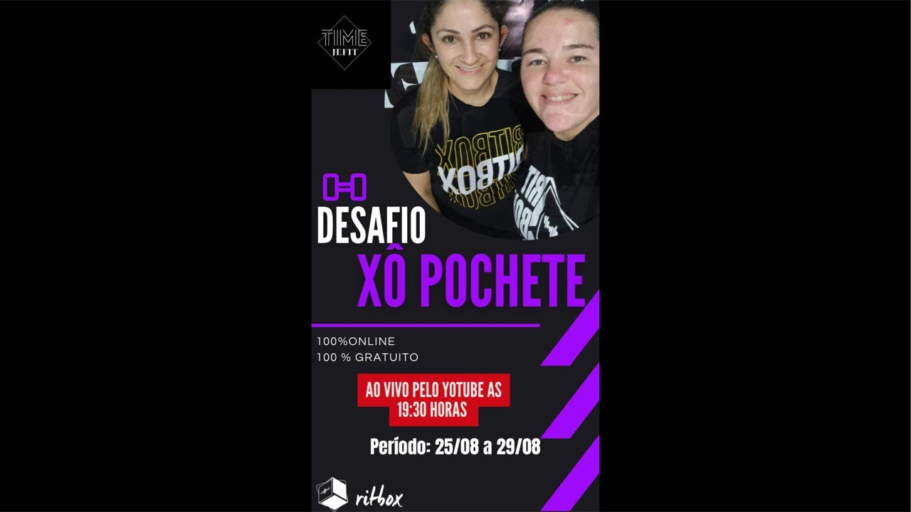 Desafio Xô pochete treino 4/5