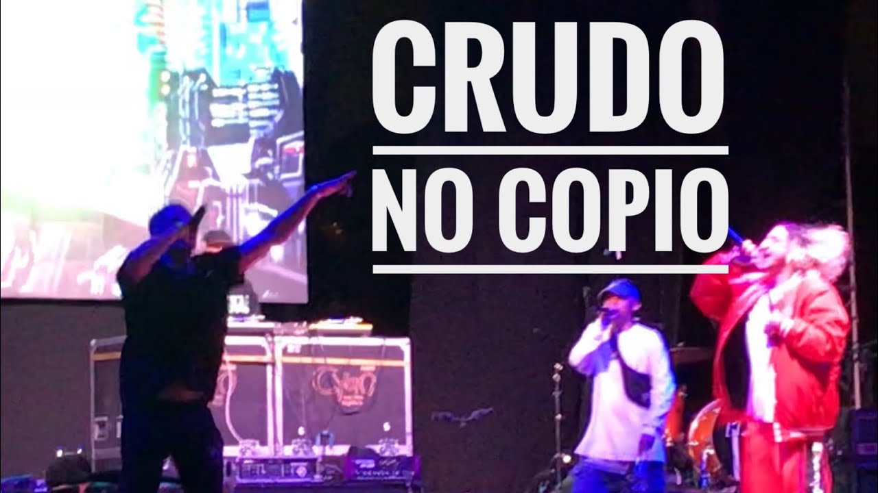 CRUDO - NO COPIO (en vivo)