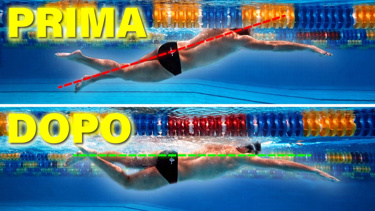 Fai QUESTO per NON far più AFFONDARE le GAMBE nel Nuoto