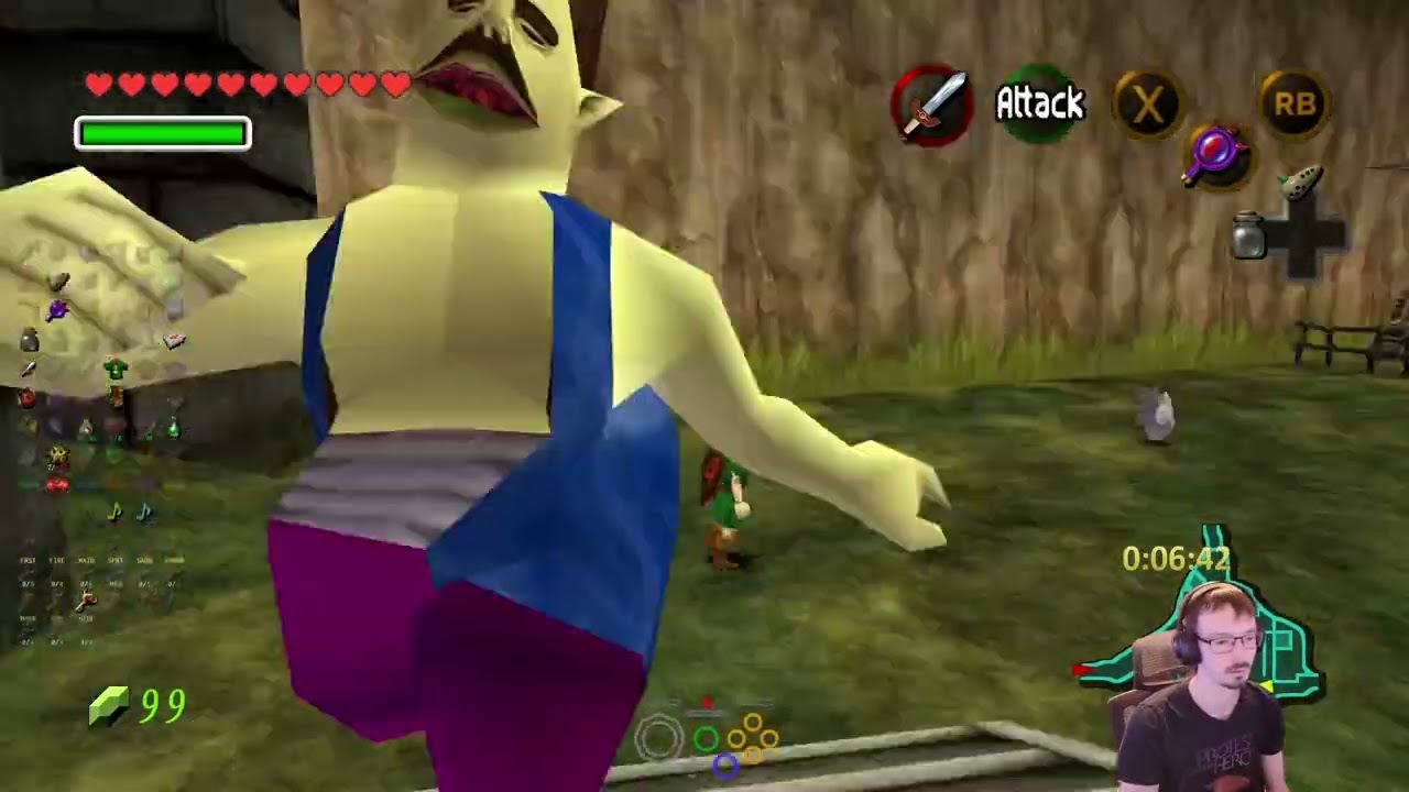 No Hit Ocarina of Time Randomizer - Attempts 37-38