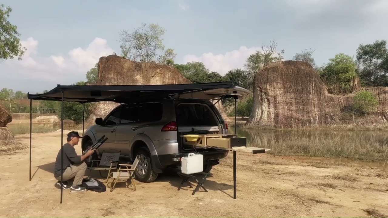 SUV Camper Car on Mitsubishi Pajero sport