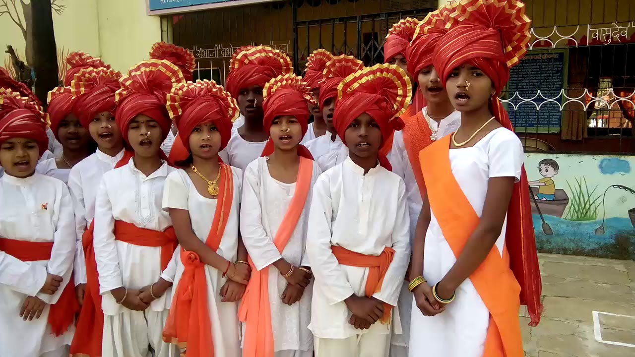 किल्ला मराठी मुलखाचा शिवरायांवर एक अप्रतिम गीत सादरकर्ते शाळा खेर्डी नं १ता.चिपळूण जि. रत्नागिरी