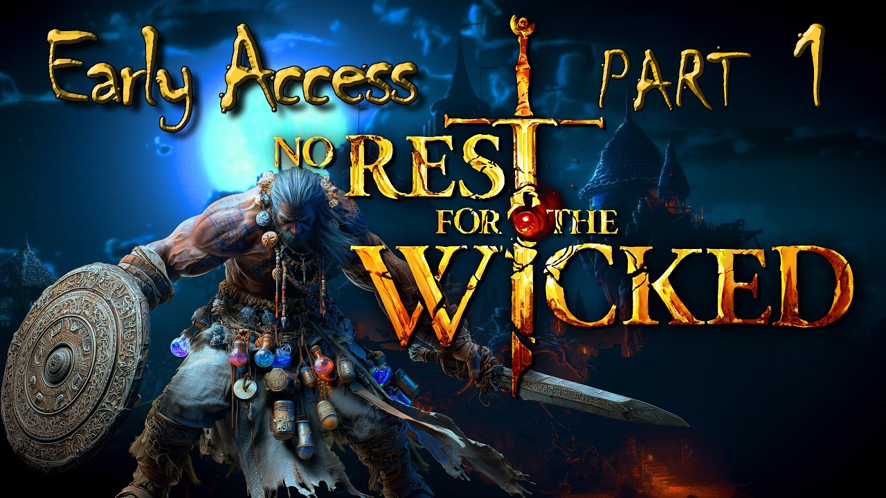 No Rest For The Wicked 🎮 Part #1 - First Playthrough | Slow Exploration & Story ✨ No Commentary