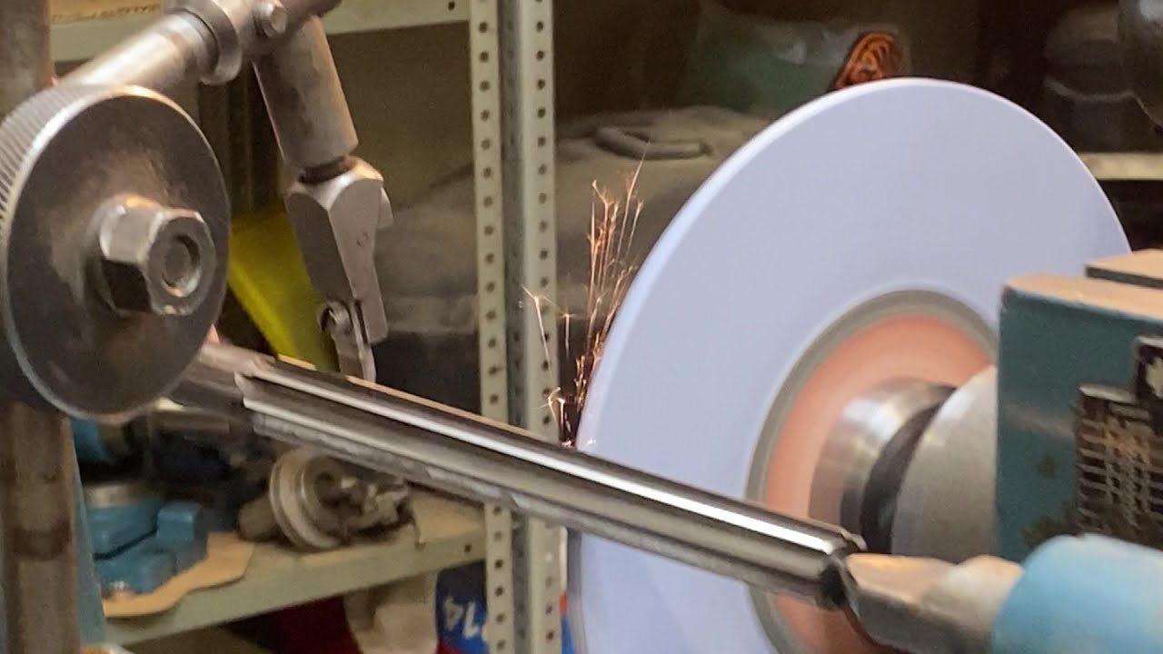 HOW TO SHARPEN A TAPERED PIN REAMER