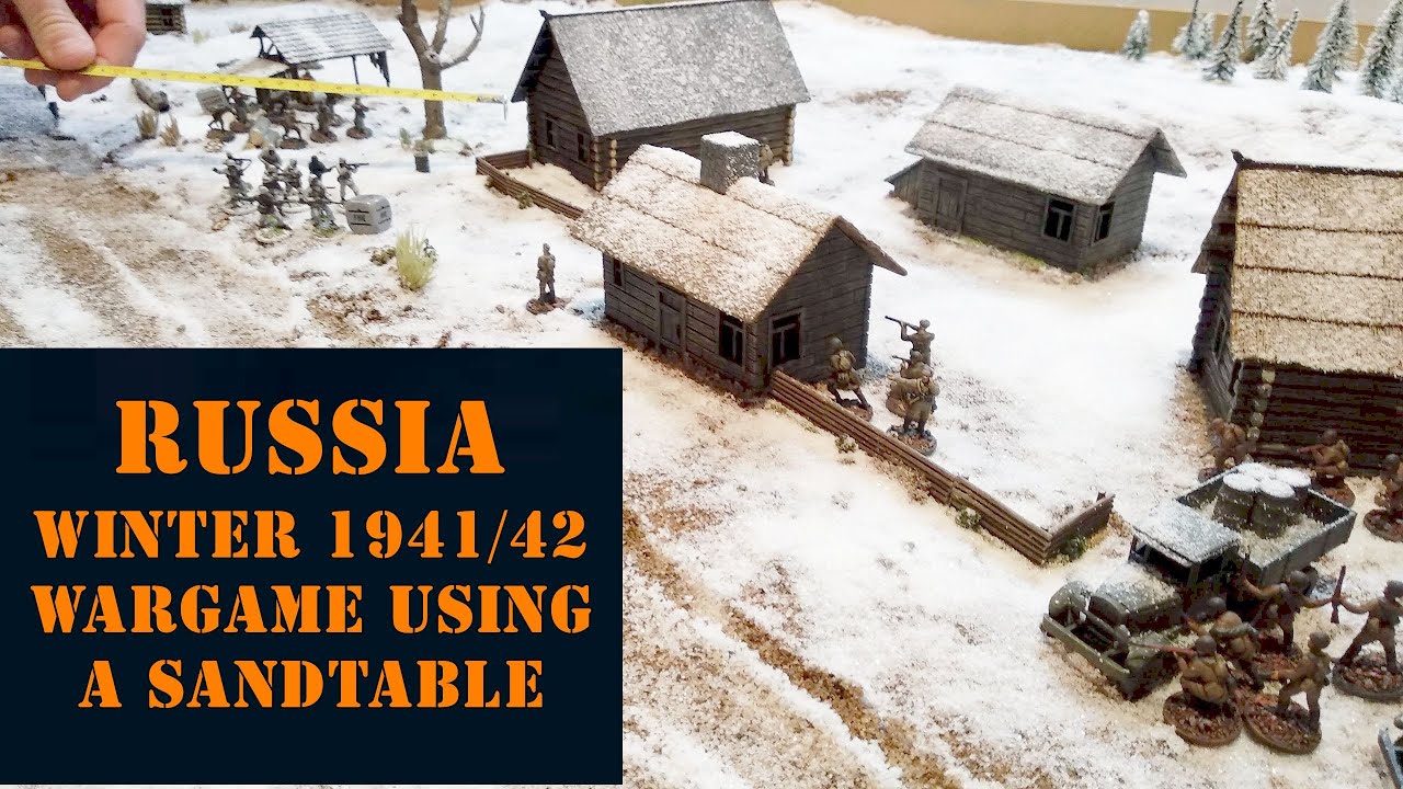 Winter Wargame Table Russia 1942
