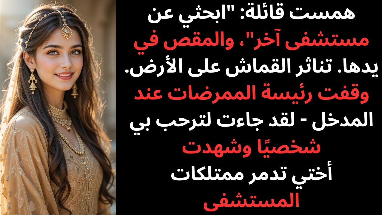 قامت أختي بتمزيق زيّ التمريض الخاص بي قبل يومي الأول في العمل. وشاهدتها رئيسة الممرضات وهي تفعل ذلك