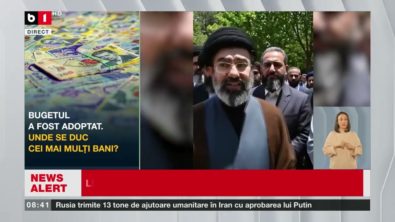 NOUL AYATOLLAH AMENINȚĂ BAZELE STATELOR UNITE_Știri B1TV_13 mar. 2026