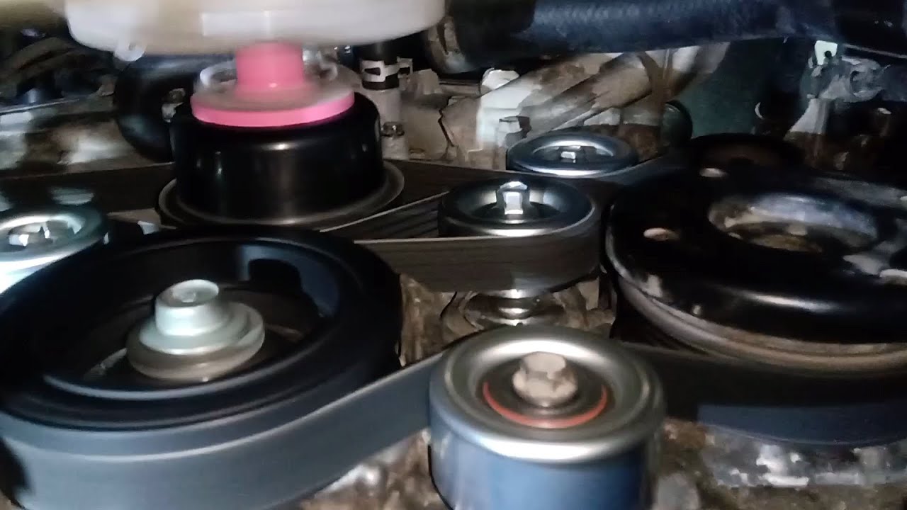 land cruiser.prado.fj cruiser  1gr fan belt replacement
