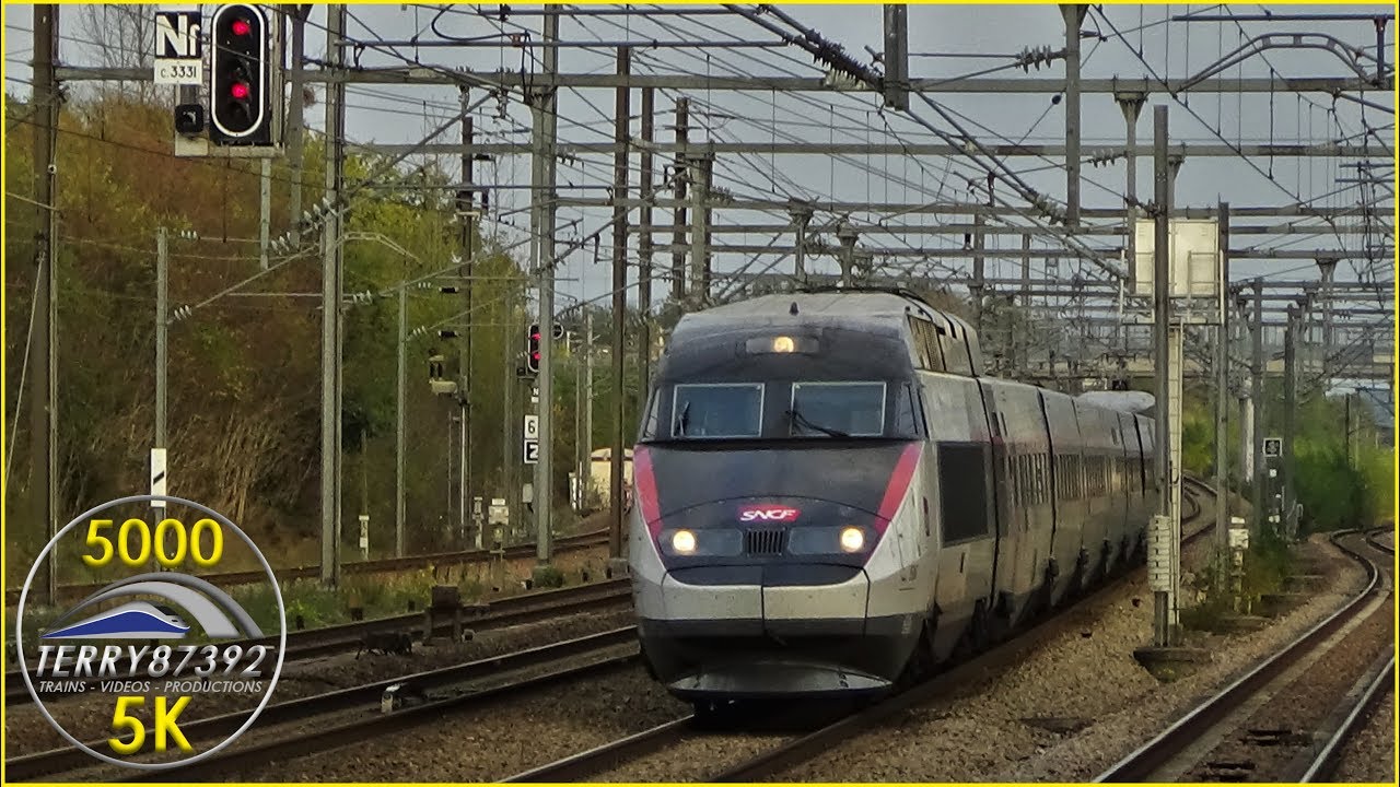 Trains, TGV, TER et Fret à Vaires-Torcy (Vidéo spéciale 5000 abonnés).