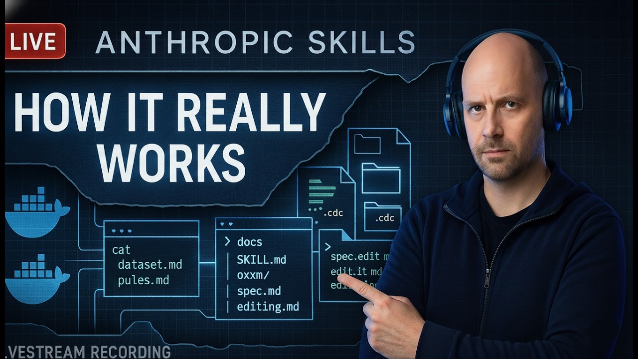 How Anthropic Skills Actually Work (Live Stream Deep Dive)