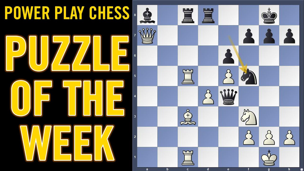 Chess puzzle of the week - WHITE TO PLAY | Nguyen vs Lee