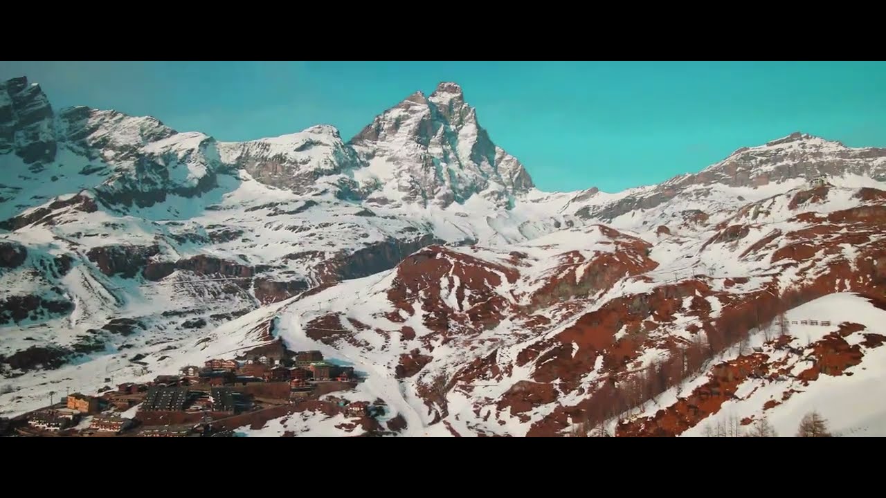 Dji air 2 s Breuil Cervinia cinematic 4k