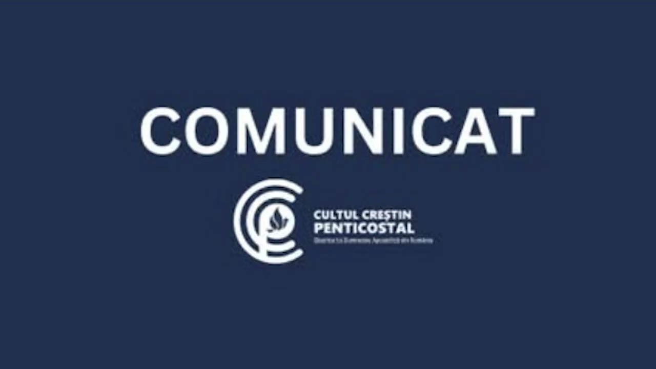 COMUNICAT privind organizarea unor manifestări cu caracter ecumenic &icirc;n bisericile penticostale