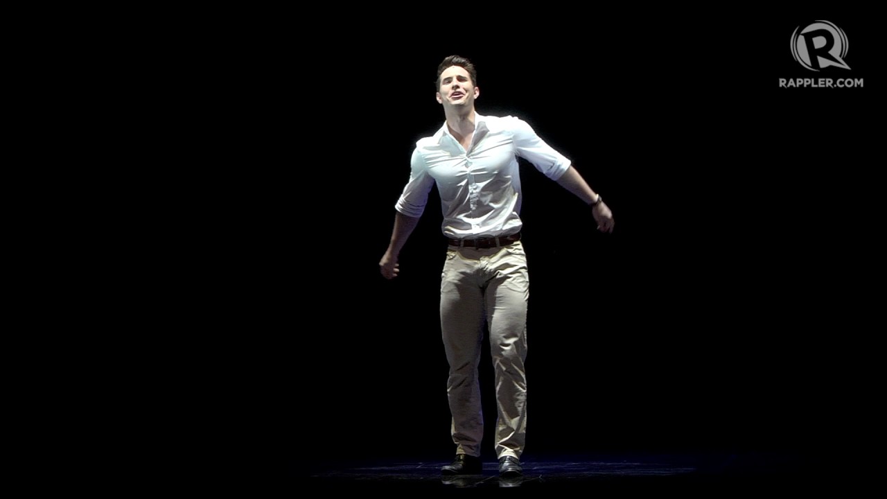 Kevin Hack performs 'Maria' for 'West Side Story' in Manila