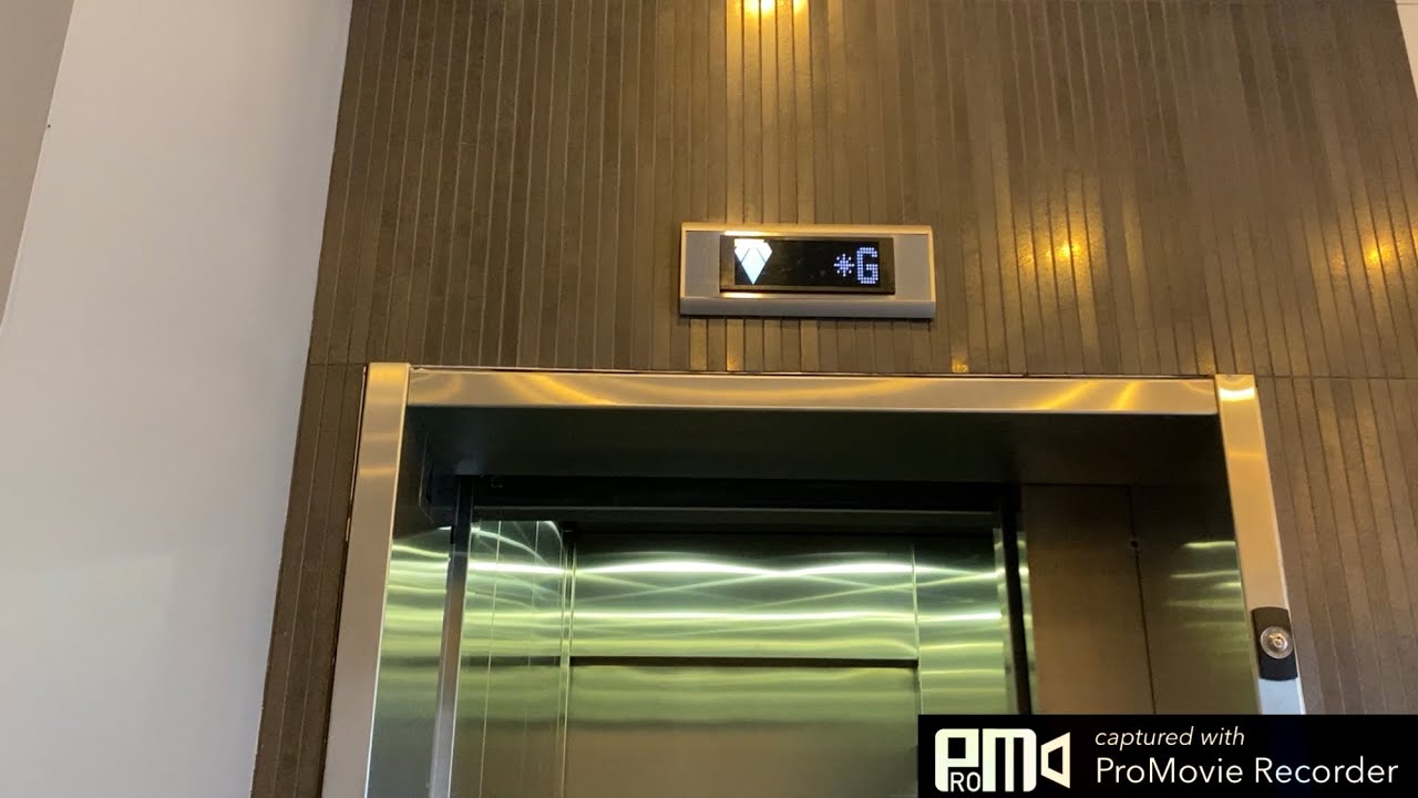 KONE Traction Elevator @ 370 Cherry St Green P Carpark, Toronto, ON