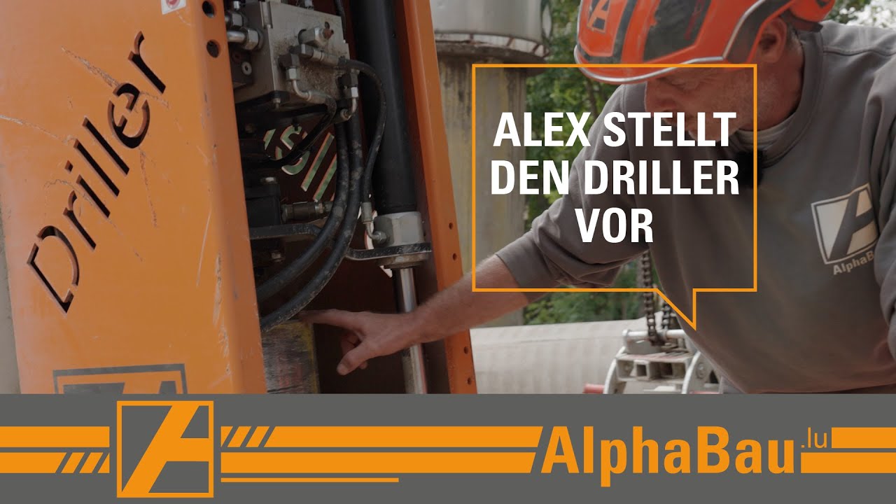 Heute geht es um das Driller®-Bohrgerät