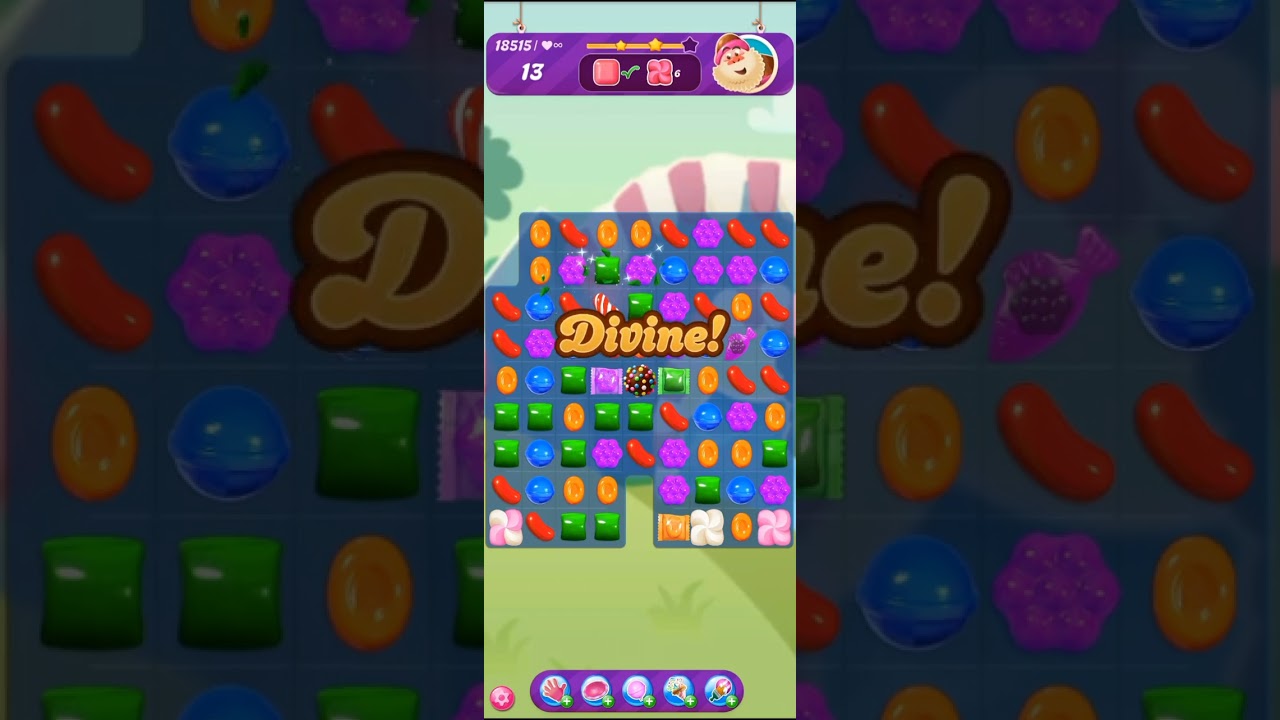 Candy Crush Saga 18515 & 18516 #candycrushfriendssaga 
