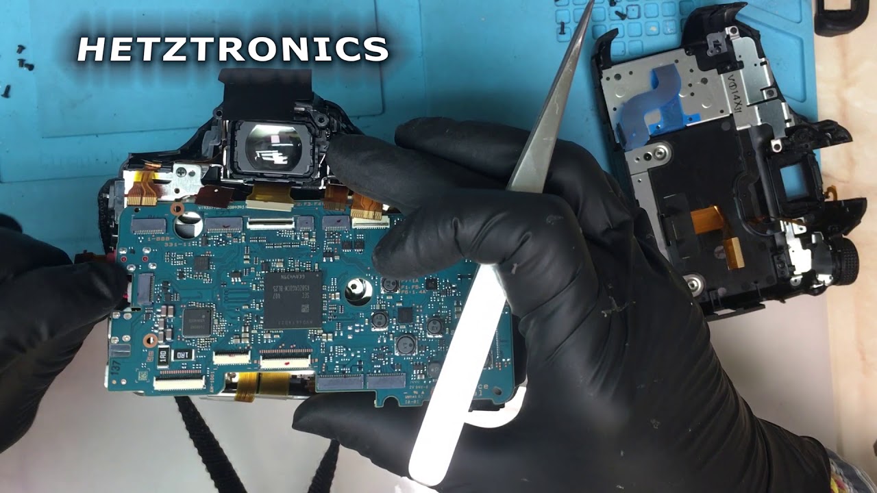 SONY DSLR SLT-A58 Memory- SD Card Slot Repair