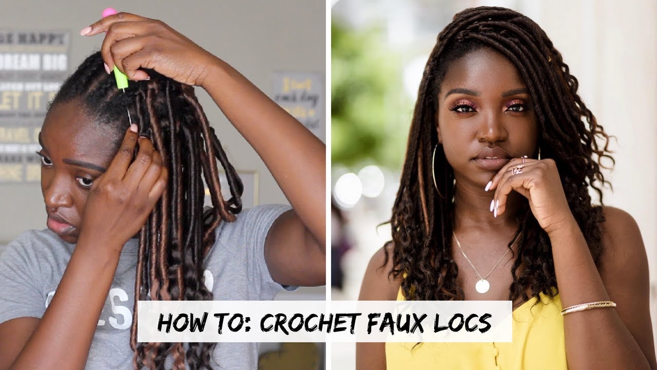 HOW TO: Crochet Faux Locs | Protective Style for Natural Hair