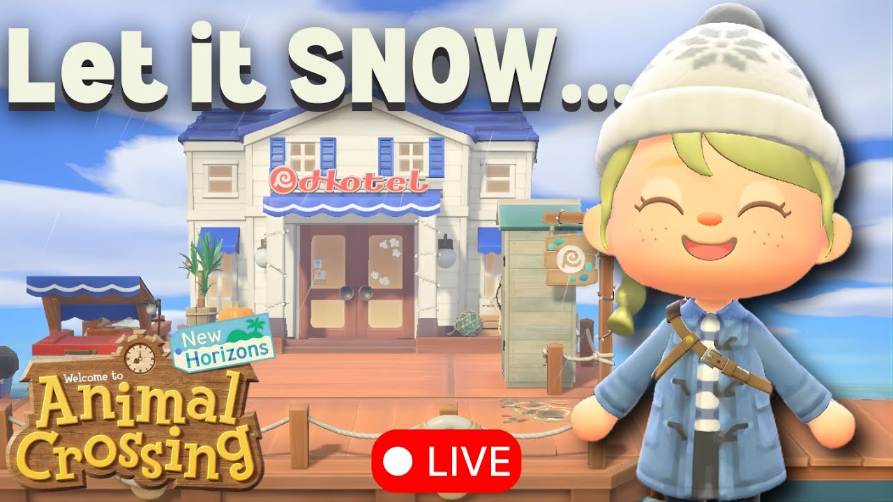 Get SNOWED in with me!! ACNH 3.0 | ivy hollow - folklore & evermore ACNH