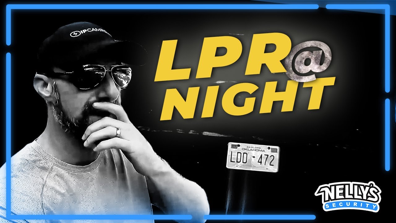 How to Capture License Plates at Night With a Security Camera: IR Demo of Uniview's LPR