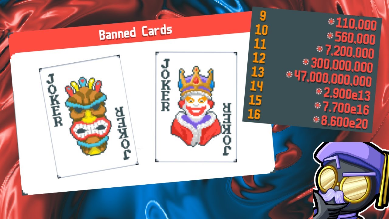 Big Numbers *without* Baron or Idol (High Score Balatro)