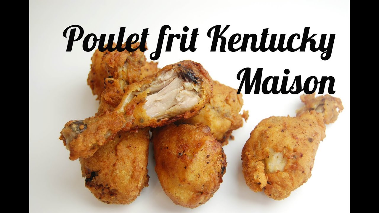 Comment faire du poulet Kentucky croustillant
