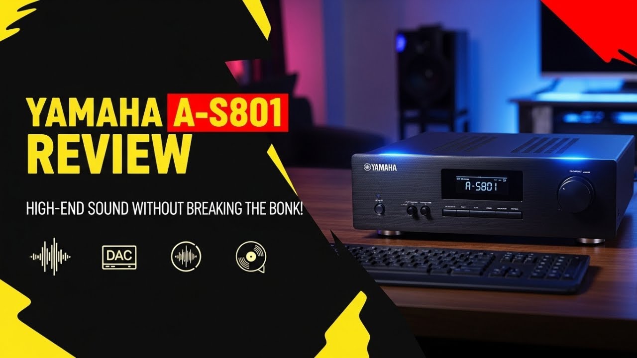 Обзор Yamaha A-S801 2025: звук высокого класса по доступной цене