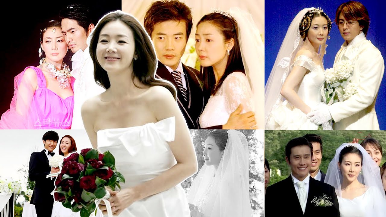 Actress Choi Ji-woo ▶️ Times a Bride in dramas and real life