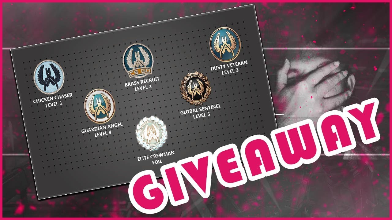 CRAFTING CSGO BADGE WITH FOIL | STEAM + GIVEAWAY