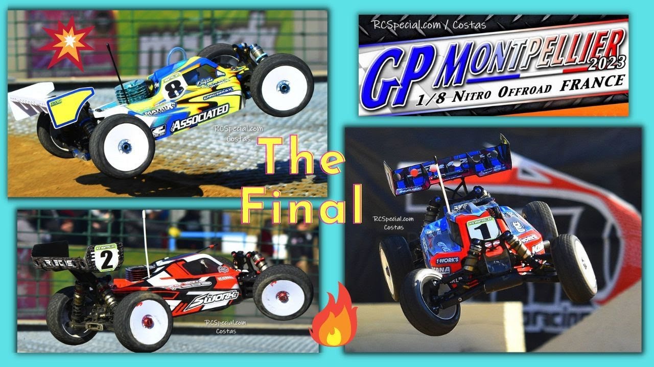 GP Montpellier 23 Final In HD 1/8 Buggy With Double World Champion Ongaro! All The Thrilling Action!