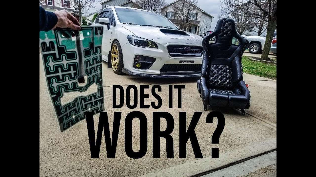 RACE SEAT AIR BAG LIGHT FIX? How To!  2017 subaru WRX/STI