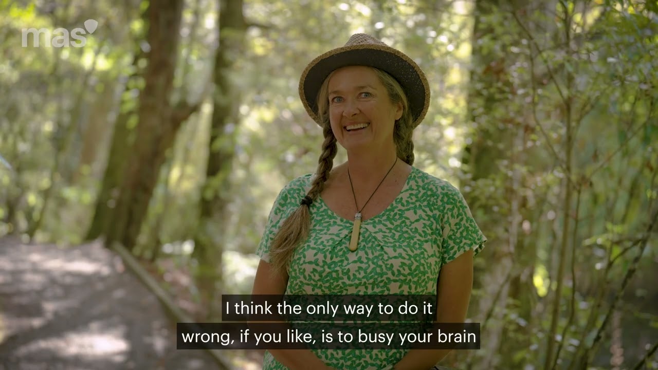 Forest bathing with Elisabeth Easther