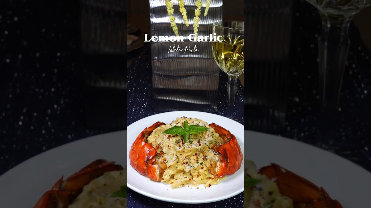 Lobster Pasta 🦞🍋🌿 