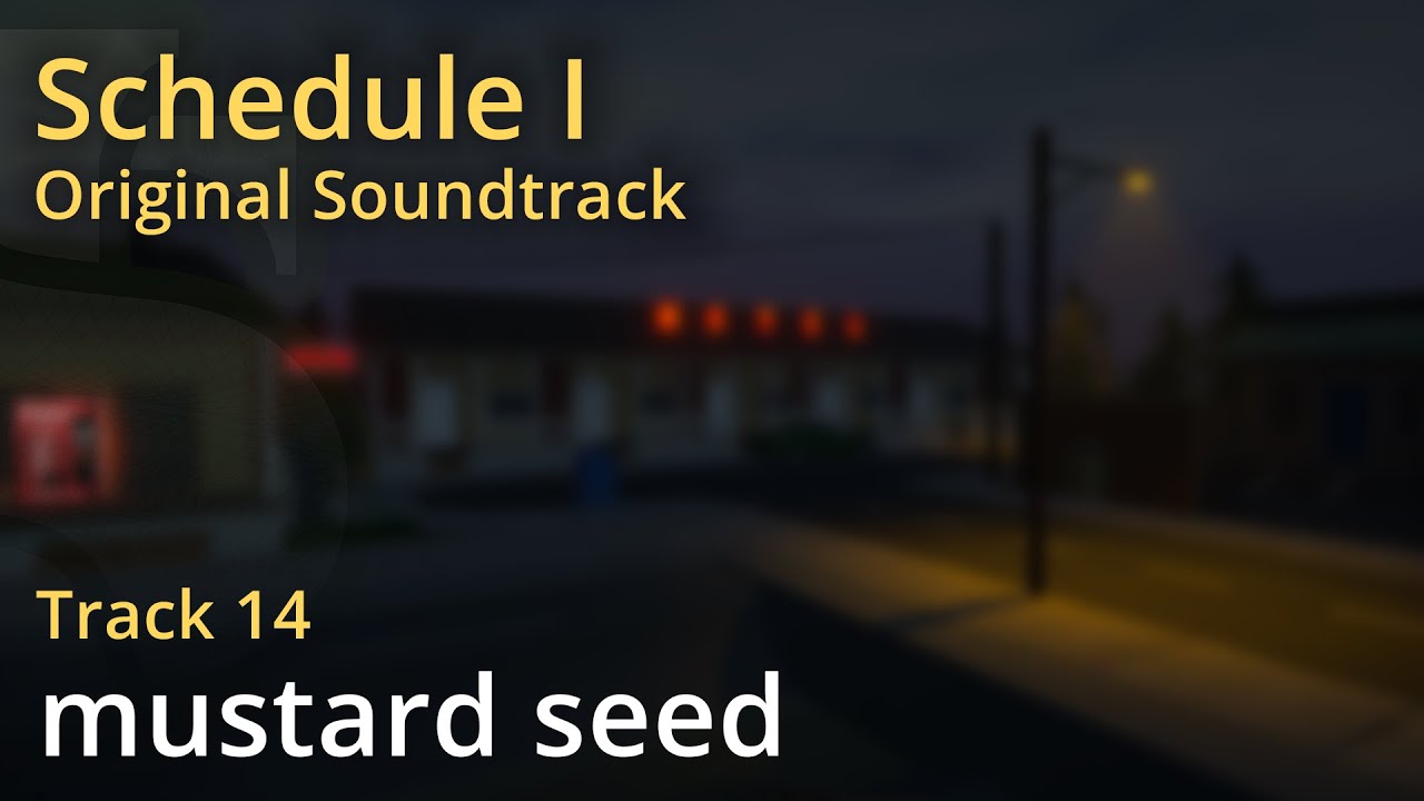 Schedule I OST - mustard seed