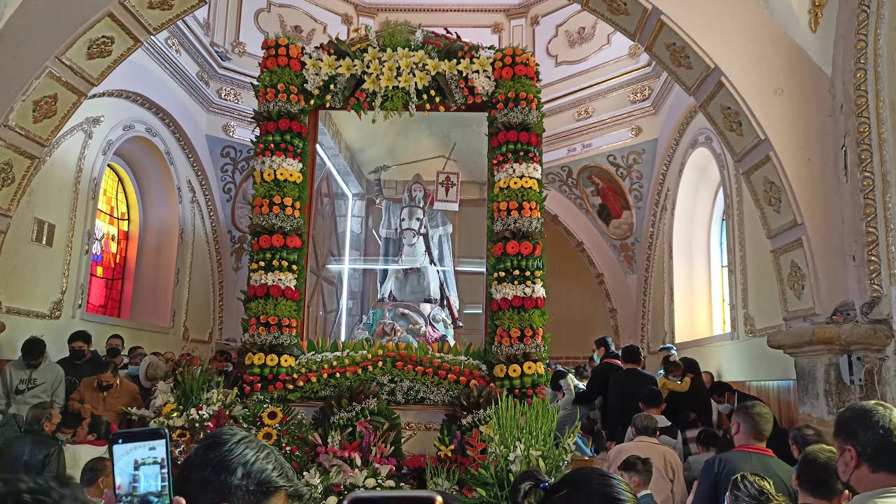 4K PARROQUIA DE TEMOAYA SANTIAGO APÓSTOL FERIA 2022