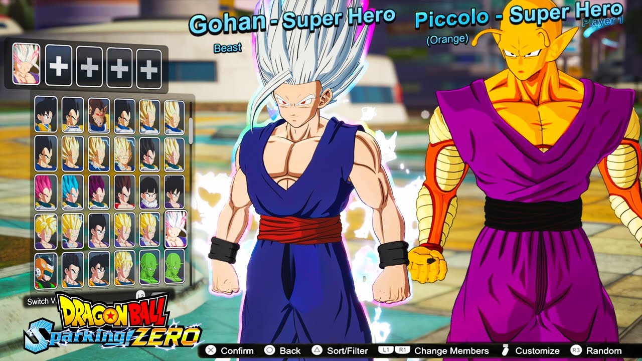DRAGON BALL: Sparking! ZERO - New Beast Gohan & Orange Piccolo (Mod)