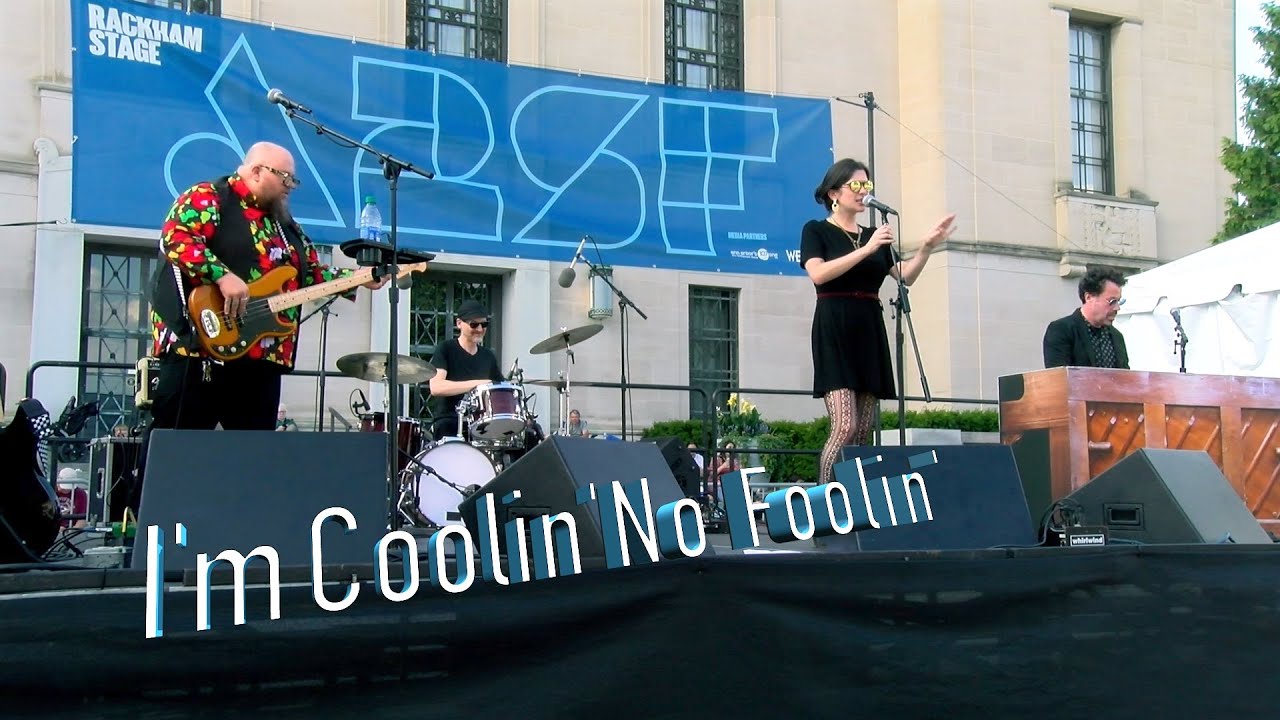 The Claudettes,  Ann Arbor Summer Festival 2022 “I’m Coolin’ No Foolin'