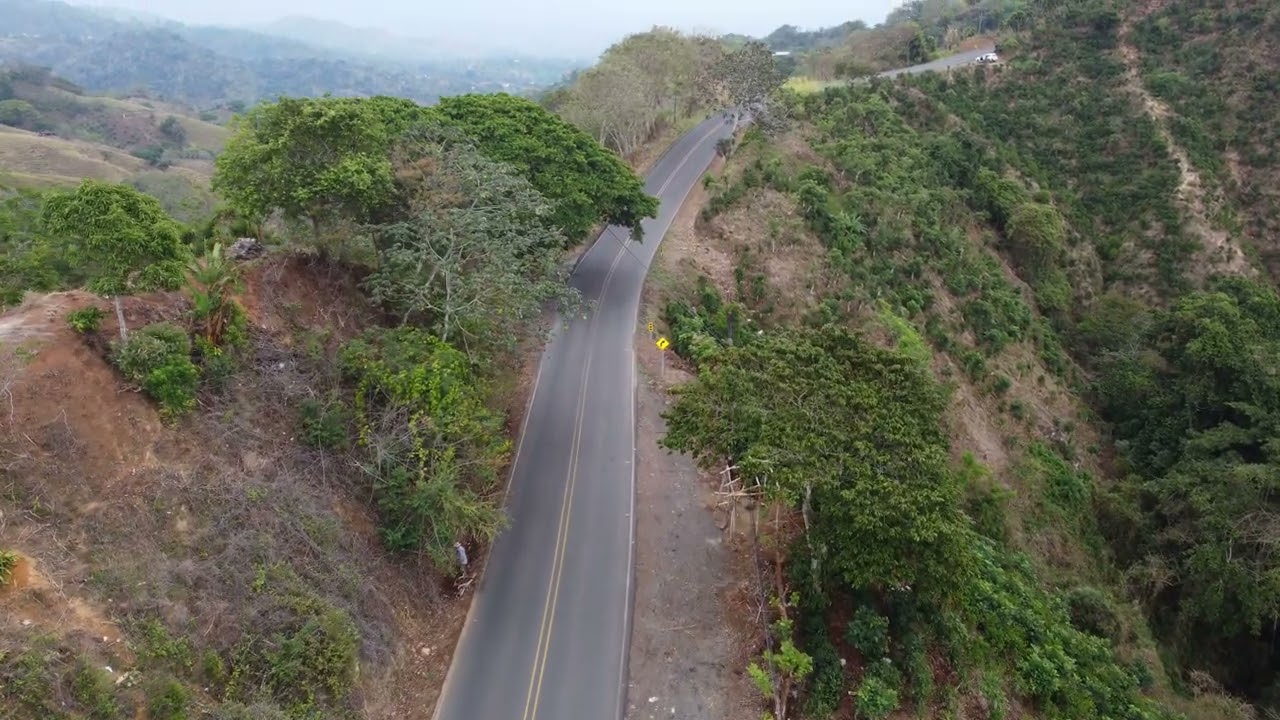 Costa Rican Roads and Mountains