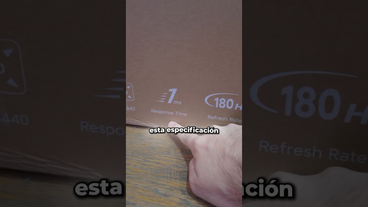 No te compres un monitor gaming porque ponga 1ms, no tiene porque ser bueno para juegos