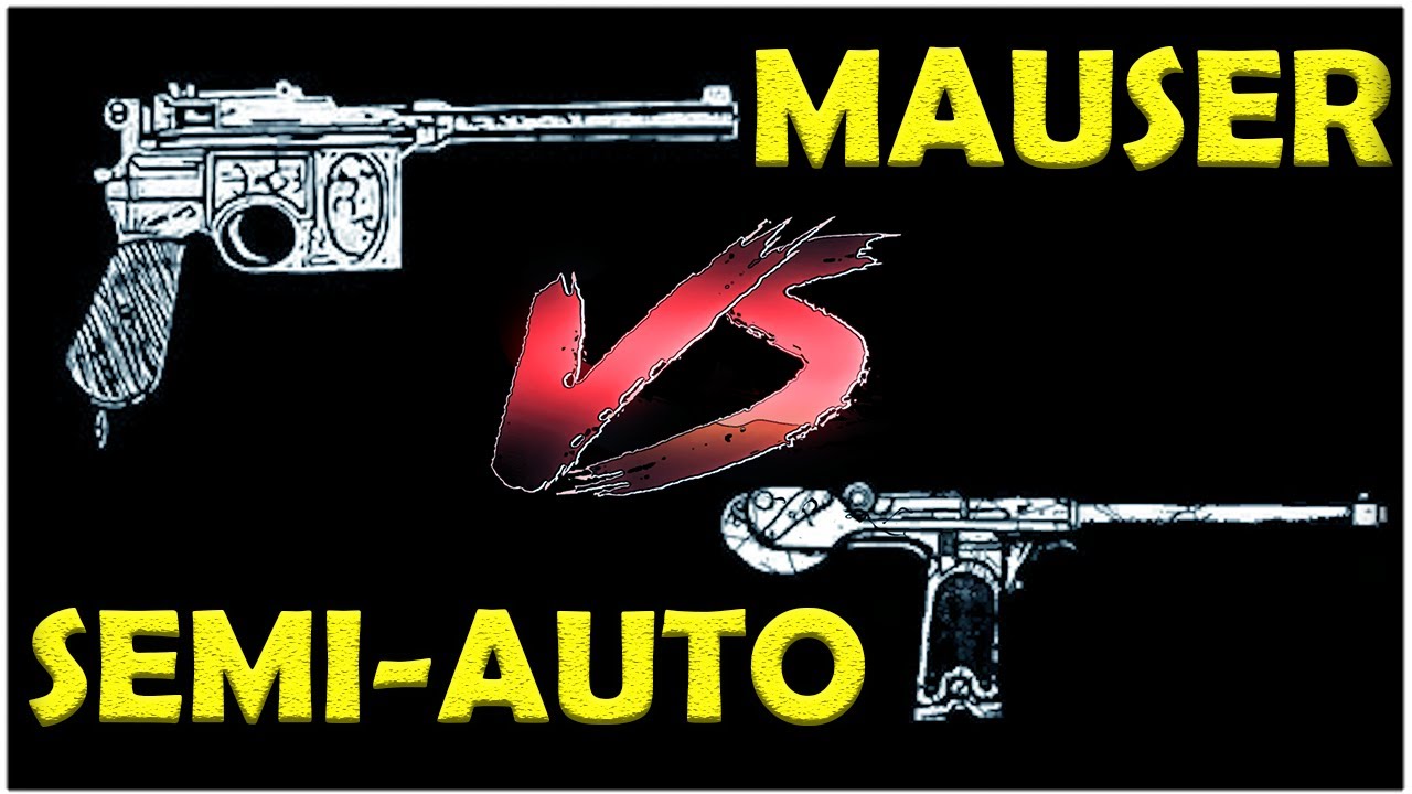 Red dead redemption 2 ONLINE!!😱Pistolas MAUSERS🆚SEMI-AUTOMÁTICAS!! ¿Cual es MEJOR?🤔(MÍRALO)