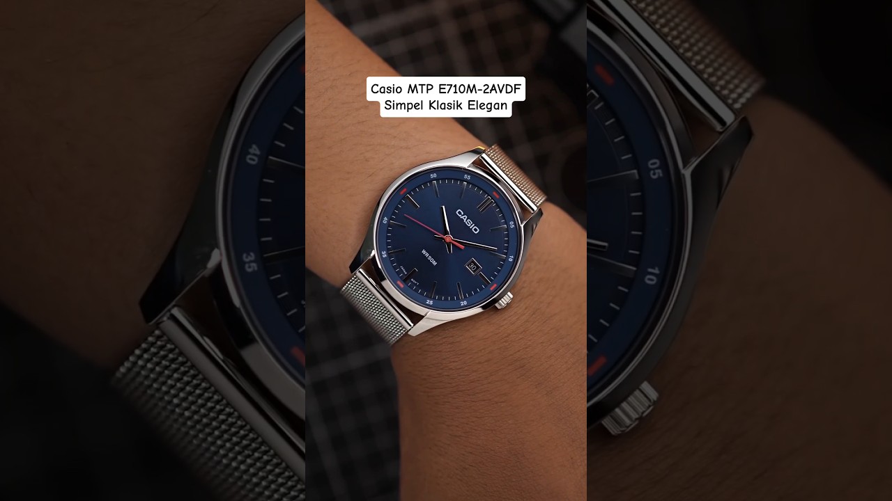 Jam Tangan Pria, Casio MTP E710M Original