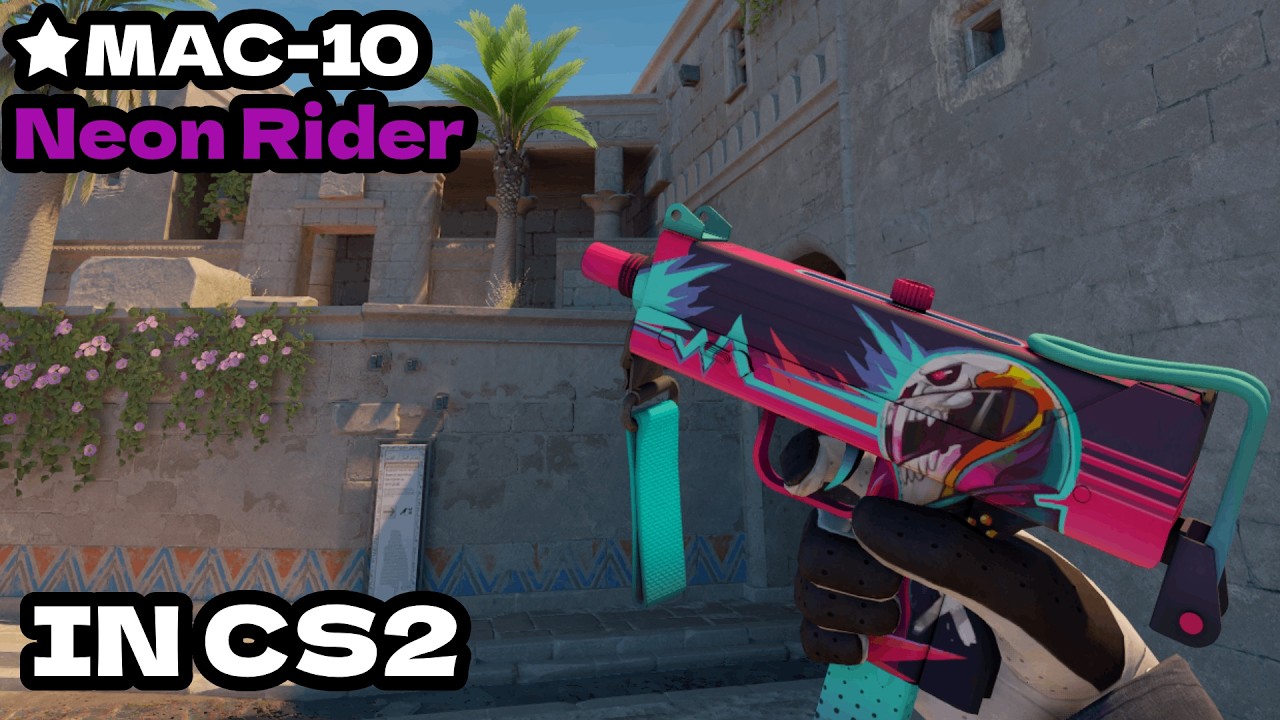 CS2 ★ MAC-10 | Neon Rider CS2 Skin Showcase!