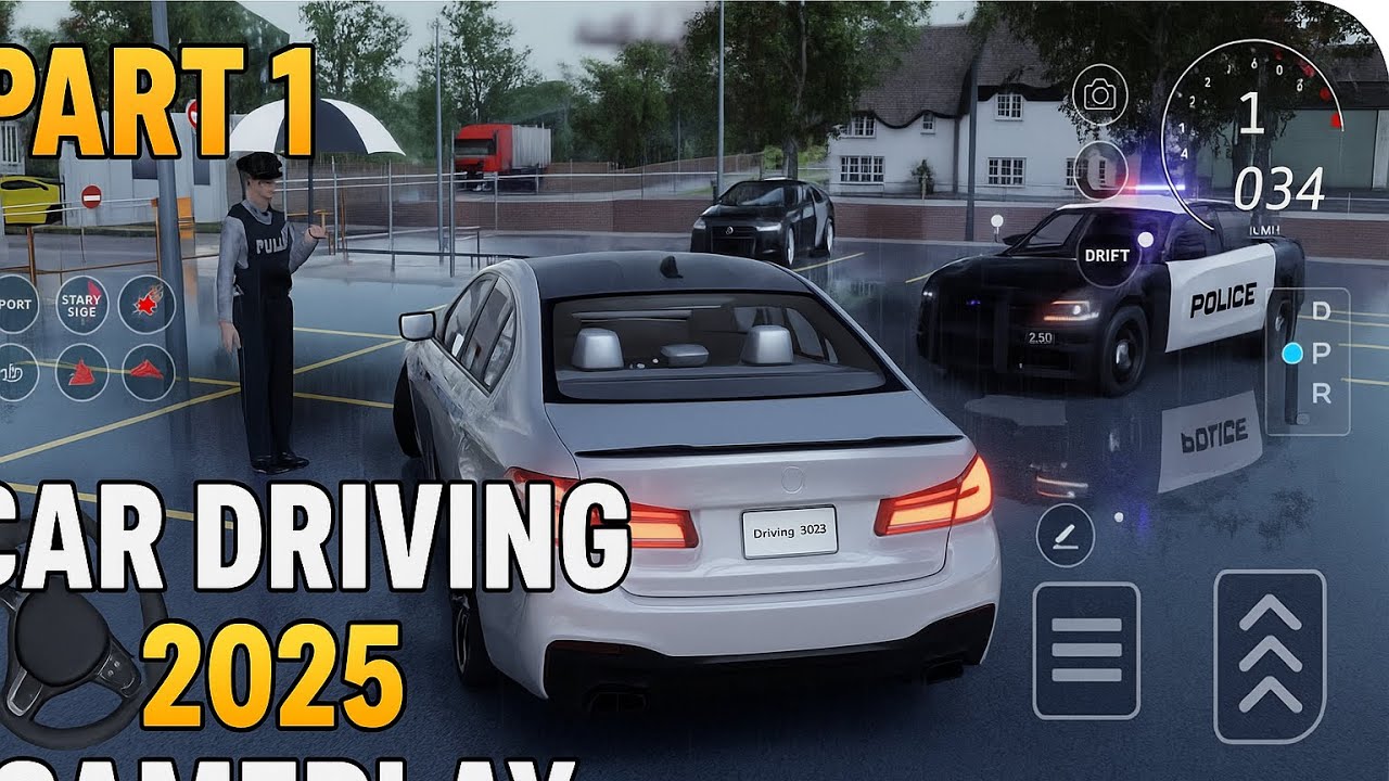 Car Driving 2025 : School Game - Having fun drifting #cardriving #cardriving2025