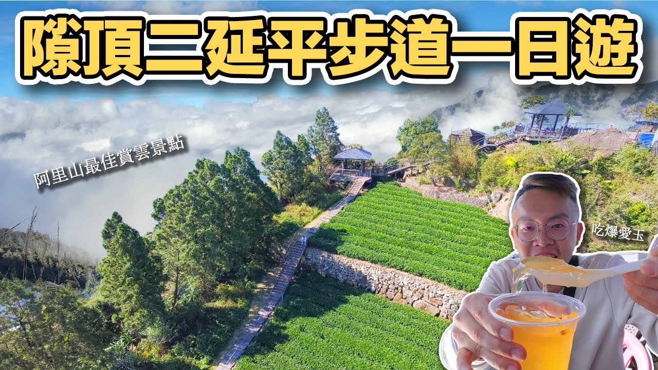 【ManLife】嘉義阿里山隙頂二延平步道一日遊｜一步一景走進雲端 和雲海來場邂逅 Chiayi Day Trip 《阿滿生活｜嘉義》