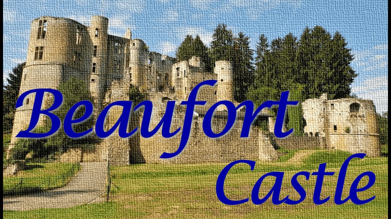 Exploring BEAUFORT CASTLE ruin in Luxembourg